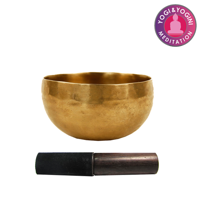 Handgemaakte Bronzen Medicijn Boeddha Klankschaal 400-600g - thumbnail