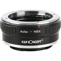K&F Lens Adapter Rollei SL35 (QGM) - Sony E-Mount - thumbnail