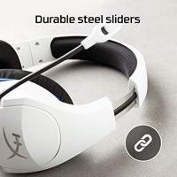 HyperX Cloud Stinger Core Over Ear headset Radiografisch Stereo Wit, Blauw Volumeregeling, Microfoon uitschakelbaar (mute) Gamen - thumbnail