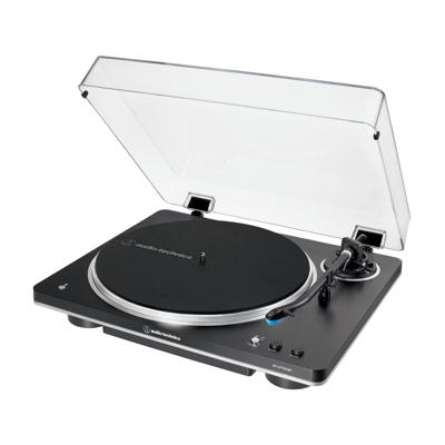 Audio-Technica AT-LP70XBT Draaitafel met riemaandrijving Zwart, Zilver Volautomatisch