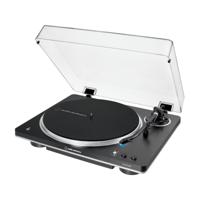 Audio-Technica AT-LP70XBT Draaitafel met riemaandrijving Zwart, Zilver Volautomatisch - thumbnail