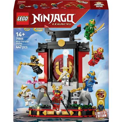 LEGO NINJAGO 15-jarig jubileum display met ninjapersonages 71866