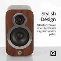 Q Acoustics: 3010i Boekenplank Speakers 2 Stuks - English Walnut - thumbnail