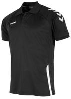 hummel Authentic Polo Zwart - thumbnail