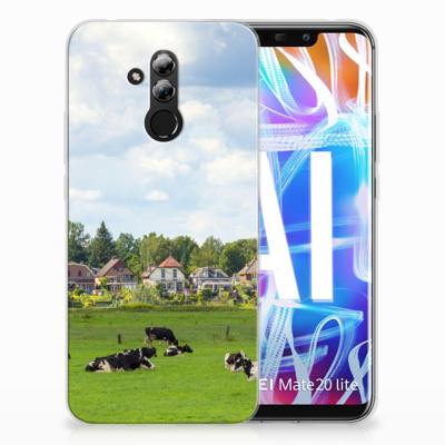 Huawei Mate 20 Lite | TPU Hoesje | Koeien Huawei Mate 20 Lite | TPU Hoesje | Koeien