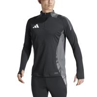 adidas Tiro 24 Competition Trainingstrui 1/4-Zip Zwart Donkergrijs - thumbnail