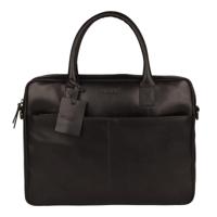 Burkely Vintage Jack Worker 13.3" laptop bag-Black - thumbnail