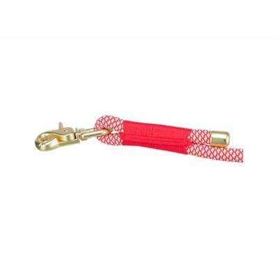 TRIXIE SOFT ROPE HONDENRIEM VERSTELBAAR ROOD / CREME 200X1 CM - thumbnail