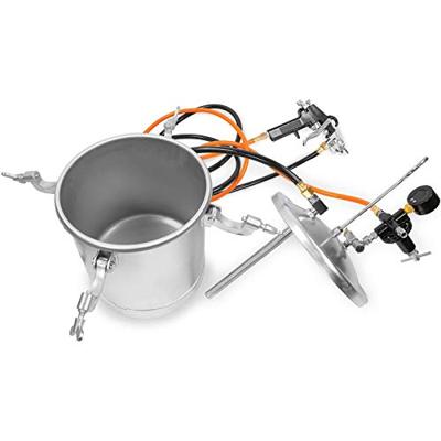 Airpress Drukvat Verzinkt 8.5 L + Verfspuit - 45202