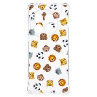 Doorzichtige Silicone Hoesje voor OnePlus 12 Dieren Emojis - thumbnail