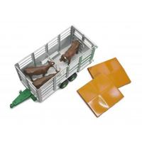 Veetransportaanhanger met koe 1:16 - thumbnail