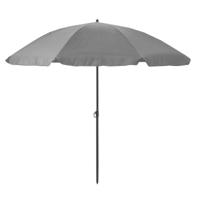 Madison Parasol Las Palmas Rond Ø2m met kniksysteem - Grijs - thumbnail