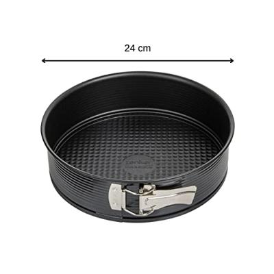 Zenker springvorm black metallic 24cm