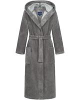 Morgenstern Morgenstern GEENA LANG 130cm Dames Badjas terra/graubraun S - thumbnail