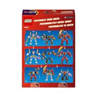 LEGO 71807 NINJAGO Sora's Technology Elemental Robot, kinderspeelgoed met Sora minifiguur, Ninja cadeau - thumbnail