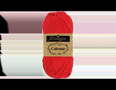Scheepjes Catona - 10g - 115 Hot Red - Haakgaren / Breigaren