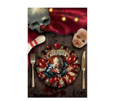 Bordjes Halloween Circus Horror Clown (6st)