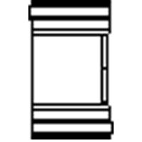 Wavin PVC Overschuifmof 110mm met Dubbele Manchet - Waterdicht voor Vijver & Leidingwerk - thumbnail