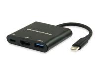 Conceptronic DONN01B USB 3.0 (3.1 Gen 1) Type-C 5000 Mbit/s Zwart - thumbnail
