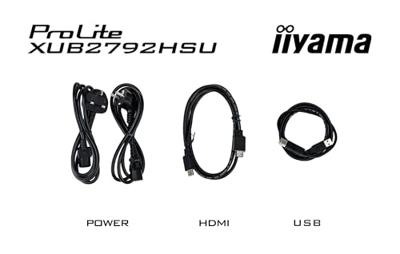 Iiyama ProLite XUB2792HSU-W6 monitor - thumbnail