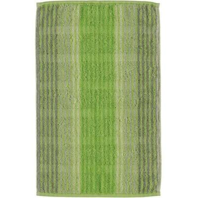 Cawö Cawö Cashmere Streifen Gastendoekje Kiwi 30x50