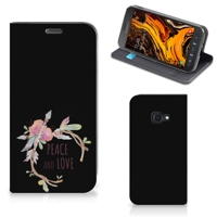 Samsung Galaxy Xcover 4s Magnet Case Boho Text - thumbnail