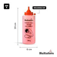 Hultafors Slaglijnkrijt Oranje - 200 gram - HU652833 - HU652833 - thumbnail