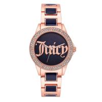 Juicy Couture JC1308NVRG (Ø 36 mm) Dames horloge - thumbnail