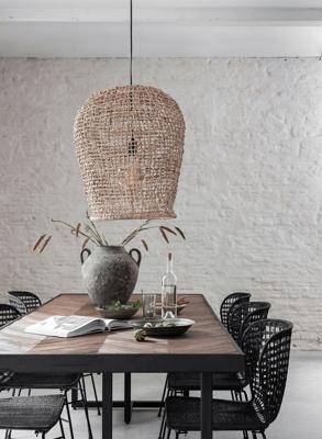 MUST Living Hanglamp 'Formentera' Bananenblad