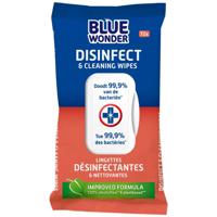 Blue Wonder Desinfect & cleaning wipes 72 Stuks - thumbnail