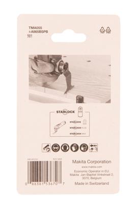 Makita Accessoires TMA055 Invalzaagblad 65x40mm hout - B-64892-5 B-64892-5