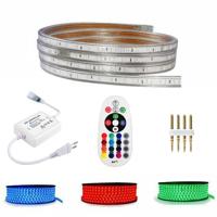 Smart LED Strip Set 50m - RGB Kleurverandering - Dimbaar & Waterdicht - thumbnail