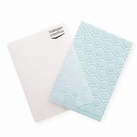 Vaessen Creative • embossing folder honingraat dubbel - thumbnail