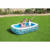 Bestway Kinderzwembad opblaasbaar 229x152x56 cm blauw - thumbnail