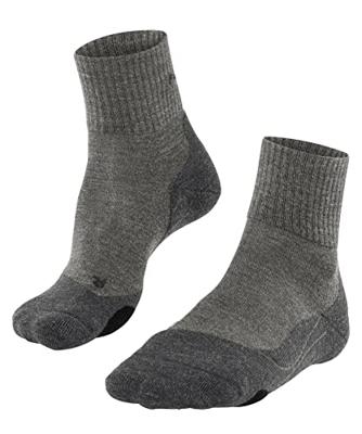 Falke TK2 Explore Wool Korte Wandelsok Heren Kitt Mouline 44-45 Falke TK2 Explore Wool Korte Wandelsok Heren Kitt Mouline 44-45