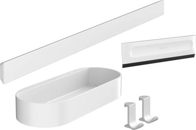 Bundelset Douche HansGrohe WallStoris Mat Wit Bundelset Douche HansGrohe WallStoris Mat Wit
