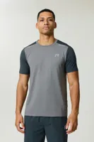 Reprimo Flight T-Shirt Heren Grijs - Maat M - Kleur: DonkergrijsLichtgrijs | Soccerfanshop - thumbnail