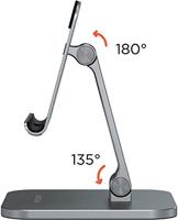 Satechi Aluminium iPad desktop stand - Space Gray - thumbnail