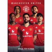 MANCHESTER UNITED FC 2026 A3 CALENDAR - thumbnail