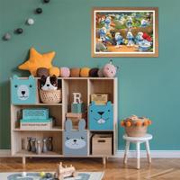 Clementoni Super Color Puzzel Smurfen 104 Stukjes - thumbnail