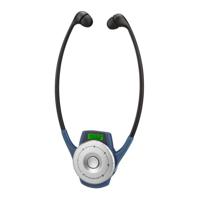 Sennheiser HDE 2020-D-II draadloze tourguide ontvanger - thumbnail