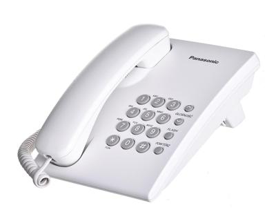 Panasonic KX-TS500PDW telefoon Analoge telefoon Wit