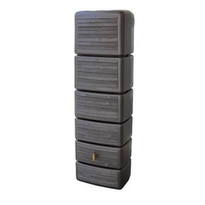Garantia Wandtank SLIM 300 ltr Wood decor dark