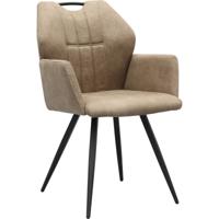 Eetkamerstoel Porto Taupe - thumbnail