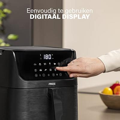 Princess 01.182031.01.001 Airfryer 3.5 l 1350 W Timerfunctie, Instelbare temperatuur, Heteluchtfunctie, Oververhittingsbeveiliging, Anti-aanbaklaag, Met