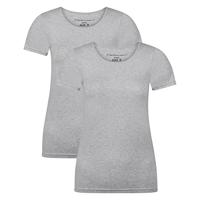 2-pak bamboe ondershirts dames - Korte mouw - Kate - T-shirt bamboe ronde hals - thumbnail