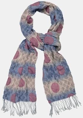 Ulla Popken Sjaal, 3D structuur, kleurverloop - Grote Maten Ulla Popken Sjaal, 3D structuur, kleurverloop - Grote Maten