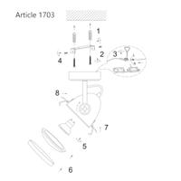 Mexlite Spot michelle 1703w wit - thumbnail