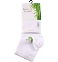 Boru Bamboo 2-pak quarter sokken - Bamboe enkelsokken voor dames en heren - thumbnail