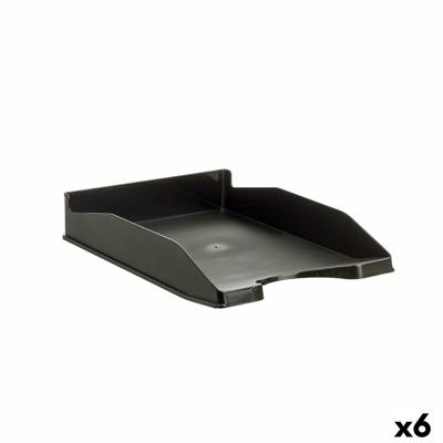 Archieflade Archivo 2000 Zwart A4 Plastic (6 Stuks)
